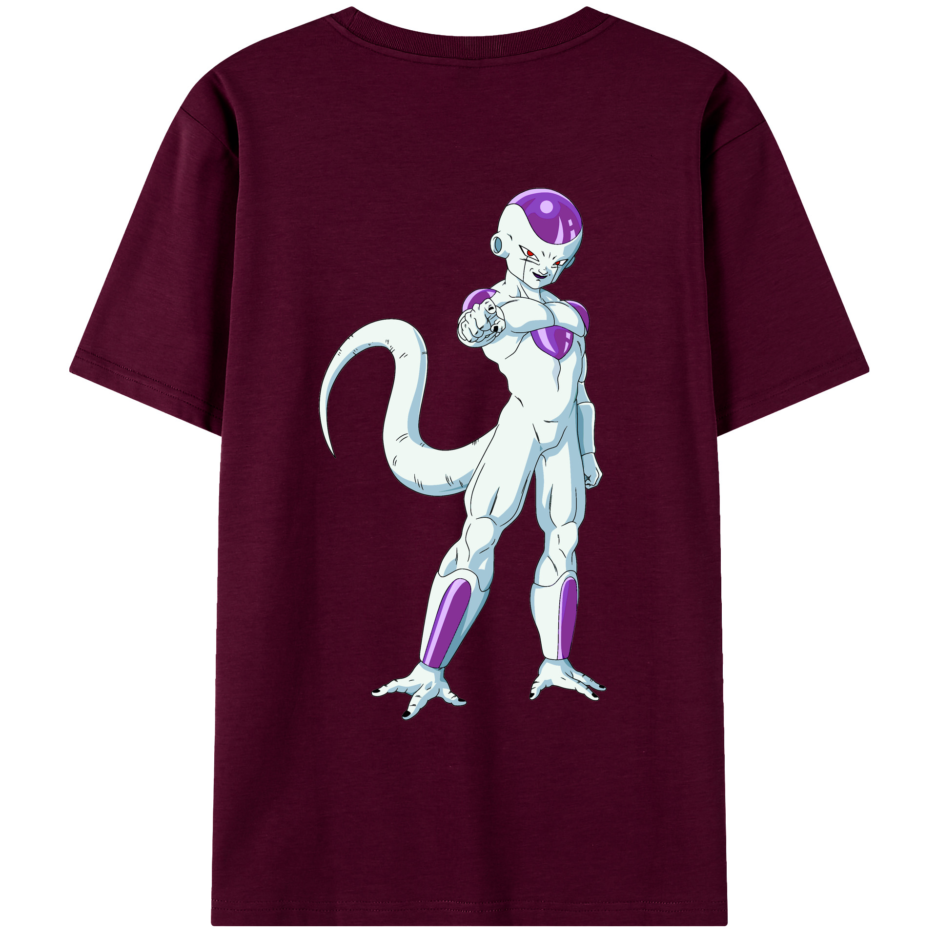 （画像用） ドラゴンボール フリーザ DRAGON BALL Frieza レディース半袖Tシャツ(バックプリント)